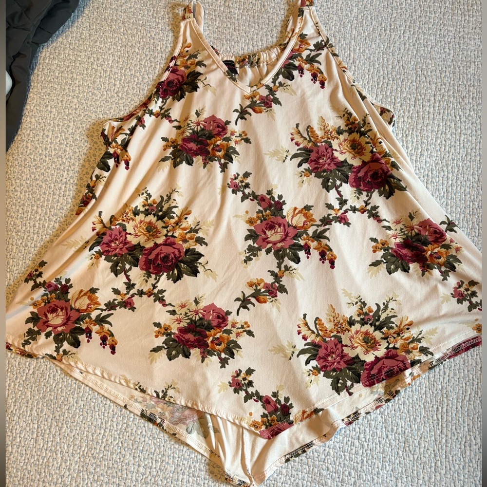 First‎ Love Floral Tank Top